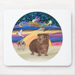 Kerstster - Cavia 3 Muismat