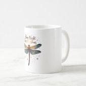 Kerstster Dragonfly Koffiemok (Voorkant rechts)