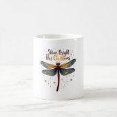 Kerstster Dragonfly Koffiemok (Center)