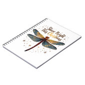 Kerstster Dragonfly Notitieboek (Linkerzijde)