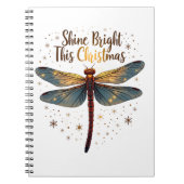 Kerstster Dragonfly Notitieboek (Voorkant)