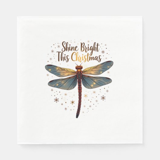 Kerstster Dragonfly Servet (Voorkant)