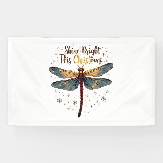 Kerstster Dragonfly Spandoek (Horizontaal)