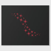 kerstster Flourish Cadeaupapier (Vlak)