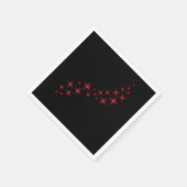 kerstster Flourish Napkins Servet (Hoek)