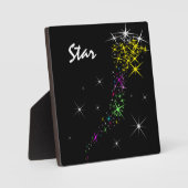 kerstster fotoplaat (Voorkant)