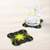 Kerstster Fractal Design-29440 Kartonnen Onderzetters (Insitu)