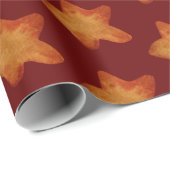 Kerstster Gengercake Cadeaupapier (Rol Hoek)