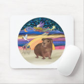 Kerstster - Guinee Pig 3 Muismat (Met muis)
