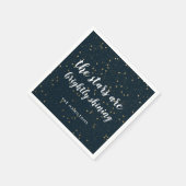 kerstster | helder schijnend servet (Hoek)