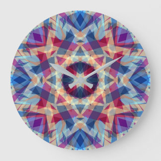 Kerstster Jolly Blue Fun Paarse Heldergeel Grote Klok