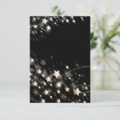 kerstster kaart (Staand voorkant)