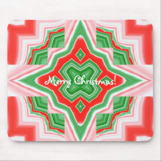 Kerstster Kaleidoscoop Muismat
