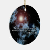 Kerstster Keramisch Ornament (Rechts)