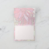 Kerstster Kerstbruiloft Bedankkaartjes Bedankkaart (Binnen)