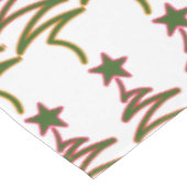 Kerstster Kerstmis Tafelkleed (Gekanteld)