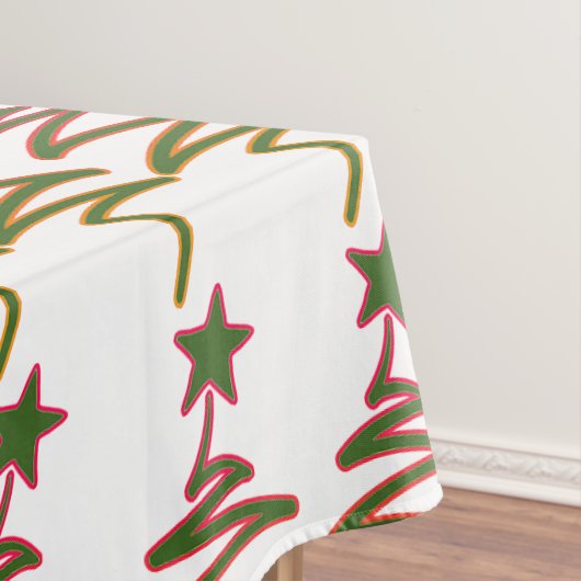 Kerstster Kerstmis Tafelkleed (Voorbeeld)