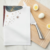 Kerstster Libel Theedoek (Quarter Fold)