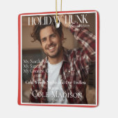 Kerstster magazinecover stijl Ornament (Links)