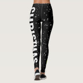 Kerstster Marac en Cuatro (bewerkbaar) Leggings (Achterkant)
