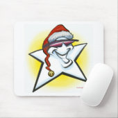 kerstster muismat (Met muis)