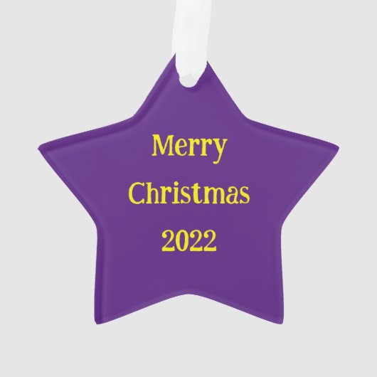 Kerstster/ouders naar dochter/u bent net zo ornament (achterkant)