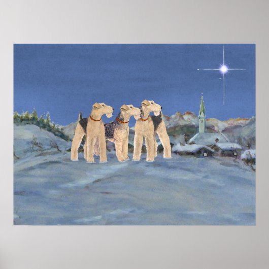 Kerstster Poster (Voorkant)