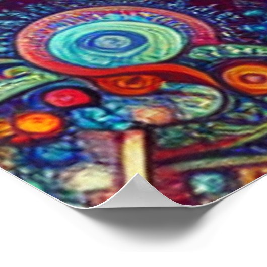 KERSTSTER POSTER (Hoek)