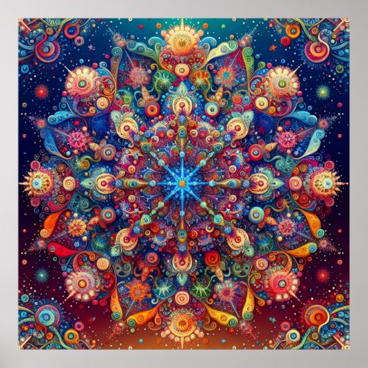 KERSTSTER POSTER (Voorkant)