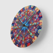 KERSTSTER RONDE KLOK (Hoek)