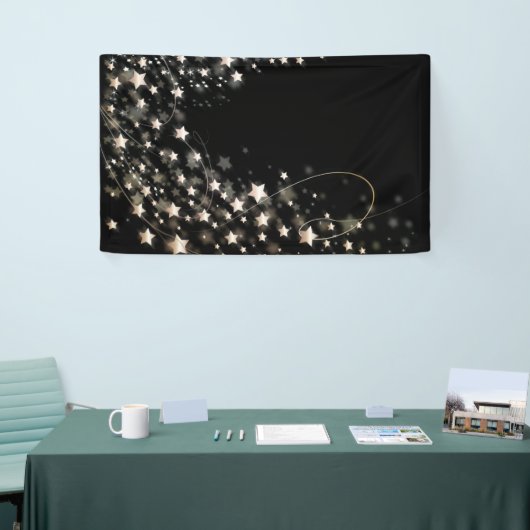 kerstster spandoek (Beurs)