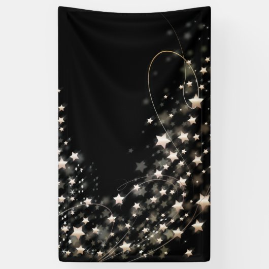 kerstster spandoek (Verticaal)