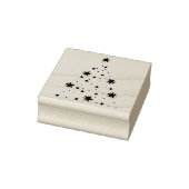 Kerstster Stamp Stamp Rubberstempel (Stempel)