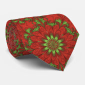 Kerstster Stropdas (Opgerold)