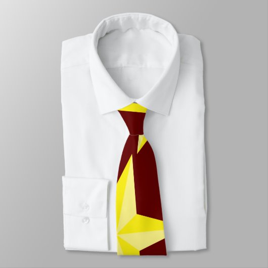 Kerstster stropdassen rood (Gebonden)