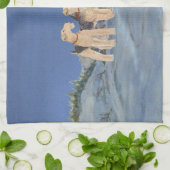 kerstster theedoek (Gevouwen)