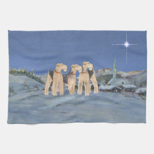 Kerstster Theedoek