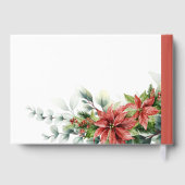 Kerstster Trouwgastenboek Gastenboek (Achterkant)