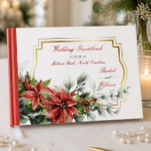 Kerstster Trouwgastenboek Gastenboek