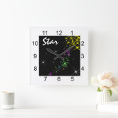 kerstster vierkante klok (Huis)