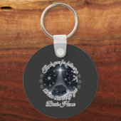 Kerstster Vrachtwagen Reis Licht Thuiskomst Sleutelhanger (Voorkant)