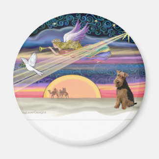 Kerstster - Welsh Terrier Magneet