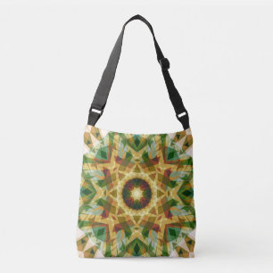 Kerstster Winter Groen Herfst Bruin Crossbody Tas