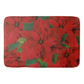 Kerststerbloemen Badmat (Voorkant)