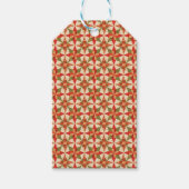 Kerststerdekbed Cadeaulabel (Voorkant)