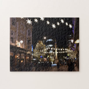Kerststerlampjes 's nachts, Seven Dials London Legpuzzel