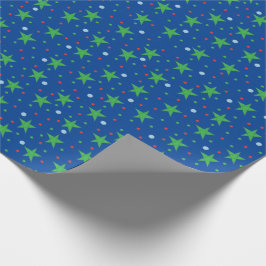 Kerststerlatig Cadeaupapier