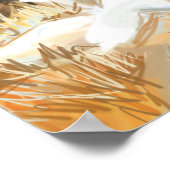 kerststernativiteitsschildering poster (Hoek)