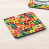 kerststerren bier onderzetter (Linkerzijde)