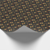 Kerststerren Cadeaupapier (Hoek)